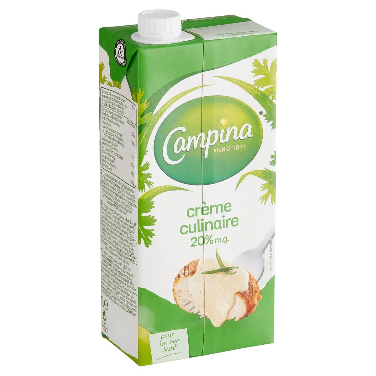 Campina Crème Culinaire Légère 1 L