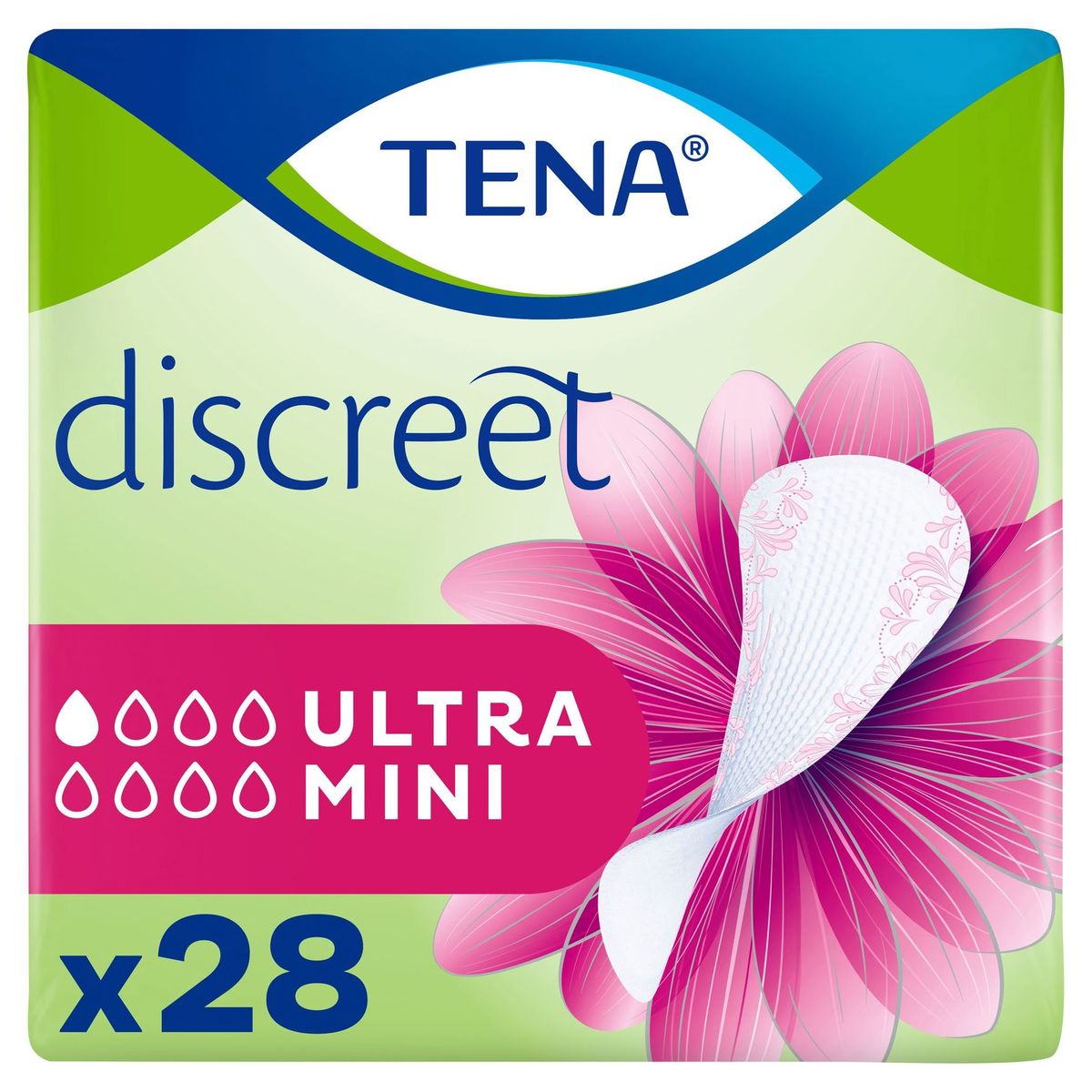 Tena Discreet Ultra Mini 28 Inlegkruisjes