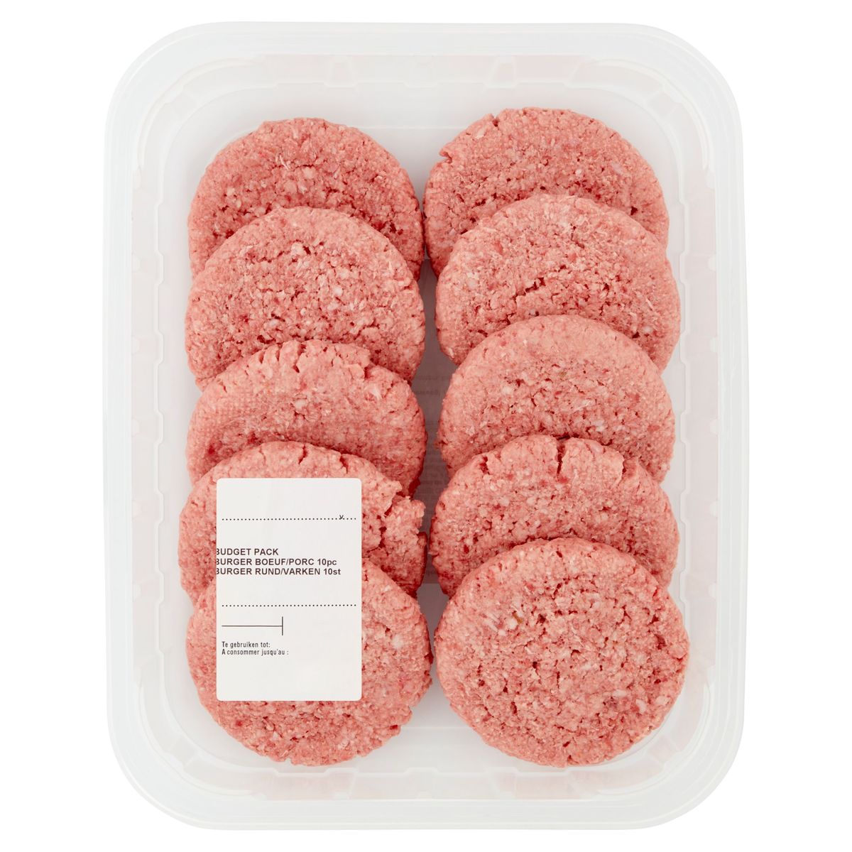 Carrefour Burger Rund/Varken Budget Pack