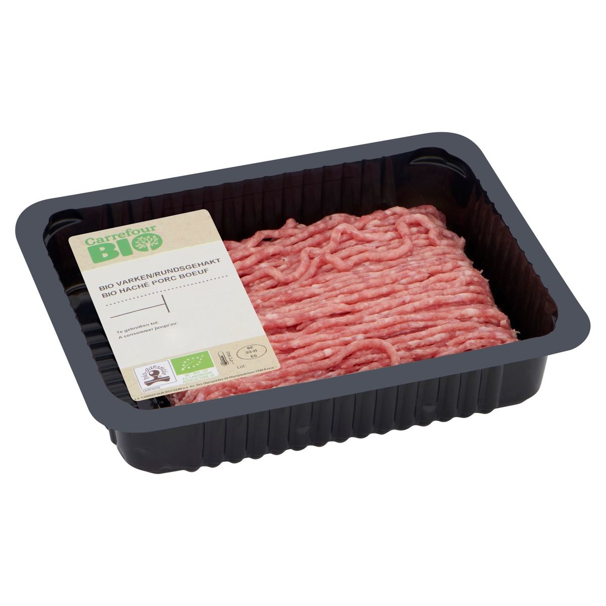 Carrefour Bio Haché Porc Boeuf 0.241 kg