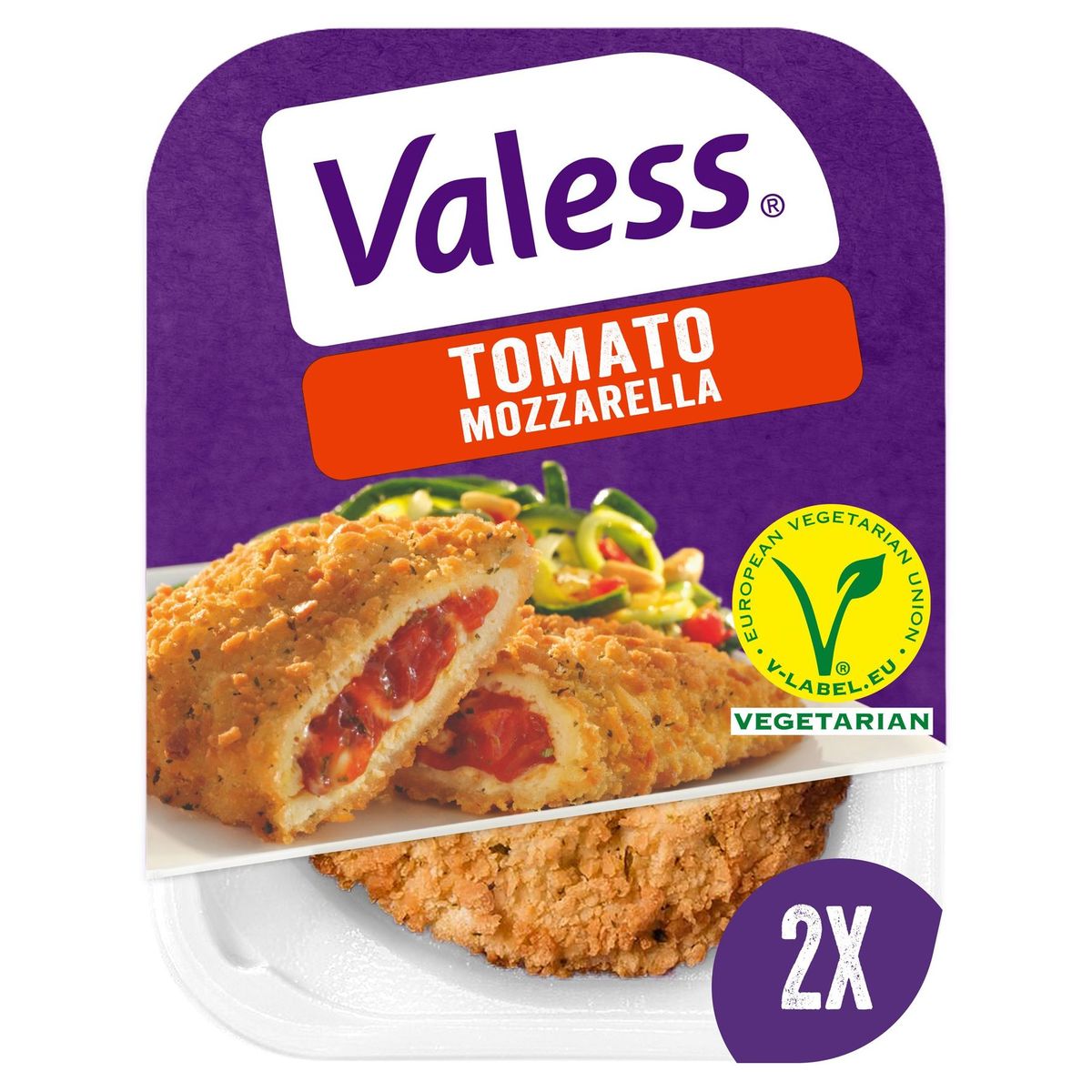 Valess Schnitzel Tomaat-Mozarella 2 Pièces 180 g
