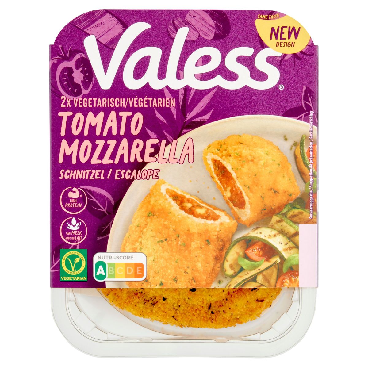 Valess Schnitzel Tomaat-Mozarella 2 Pièces 180 g