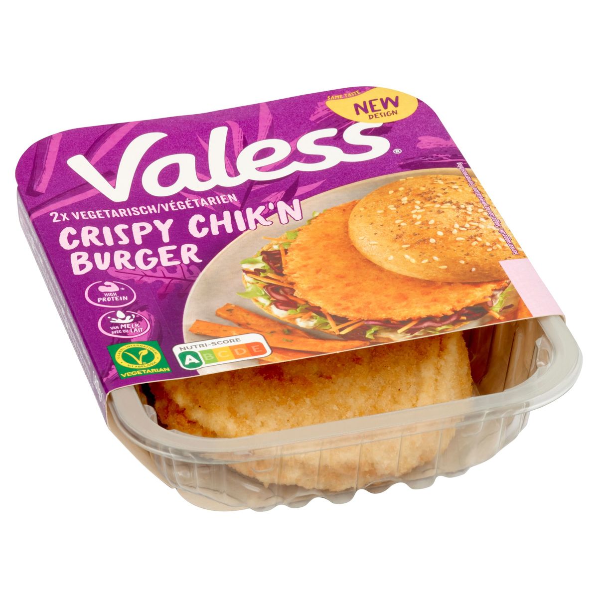 Valess Végétarien Crispy Chicken Style Burger 2 Pièces 180 g