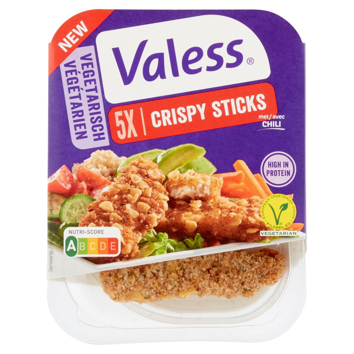 Valess Crispy Sticks avec Chili 5 Pièces 160 g