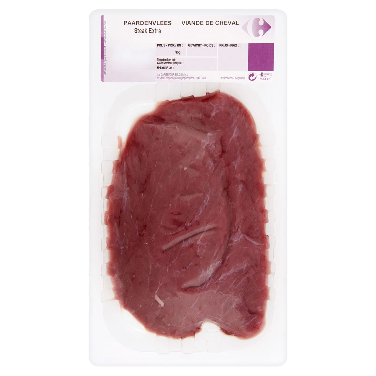 Carrefour Paardenvlees Steak Extra Argentina