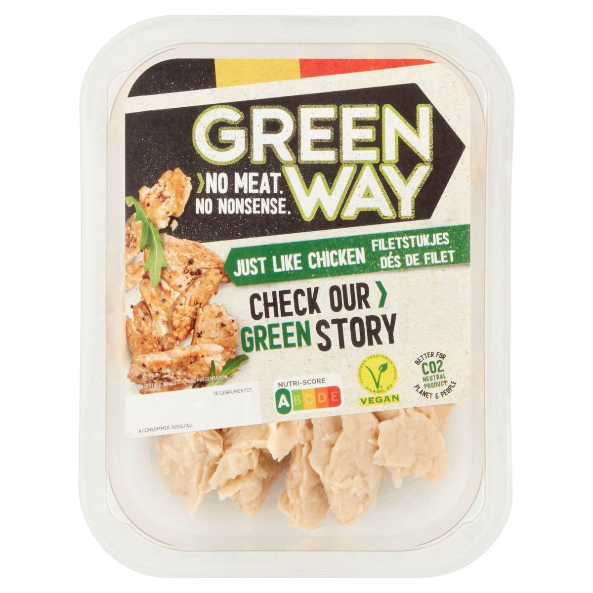 Green Way Just Like Chicken Dés de Filet 160 g