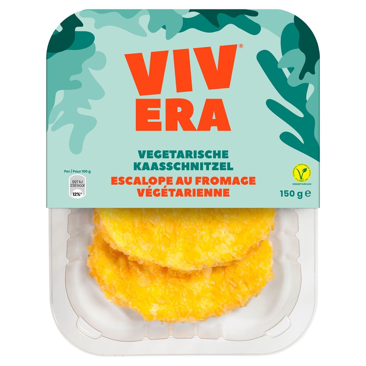 Vivera Vegetarische Kaasschnitzel 150 g