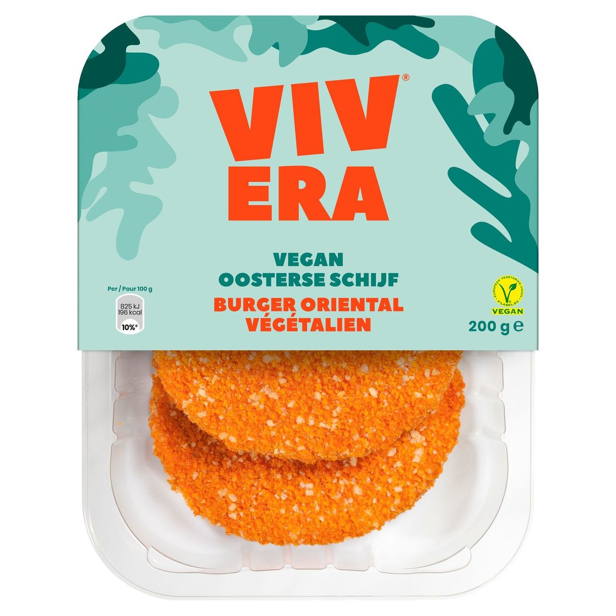 Vivera Vegan Oosterse Schijf 200 g
