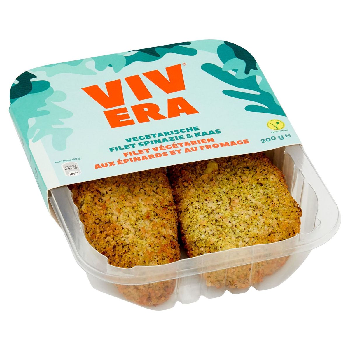 Vivera Vegetarische Filet Spinazie & Kaas 200 g