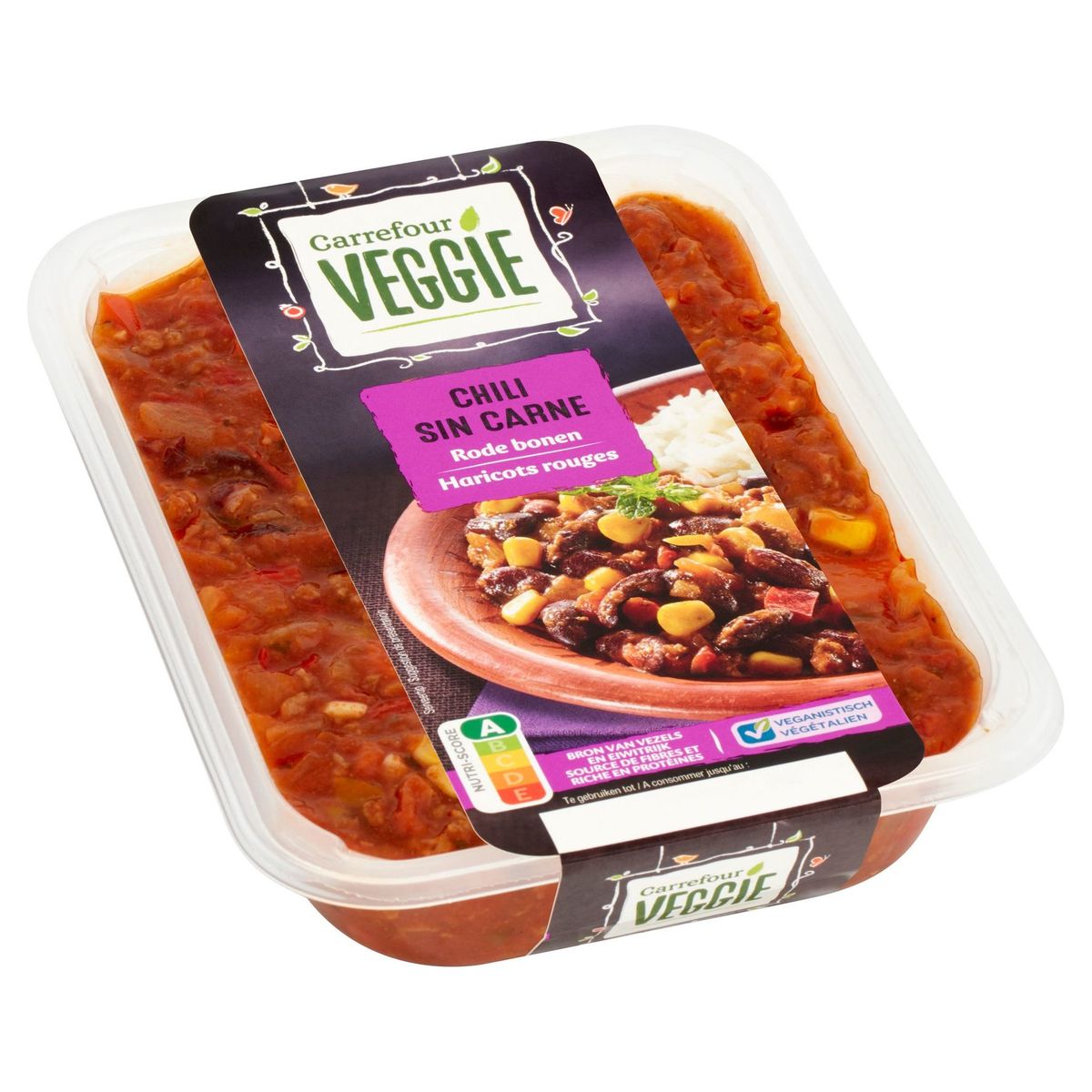 Carrefour Veggie Chili Sin Carne Haricots Rouges 500 g Carrefour Site