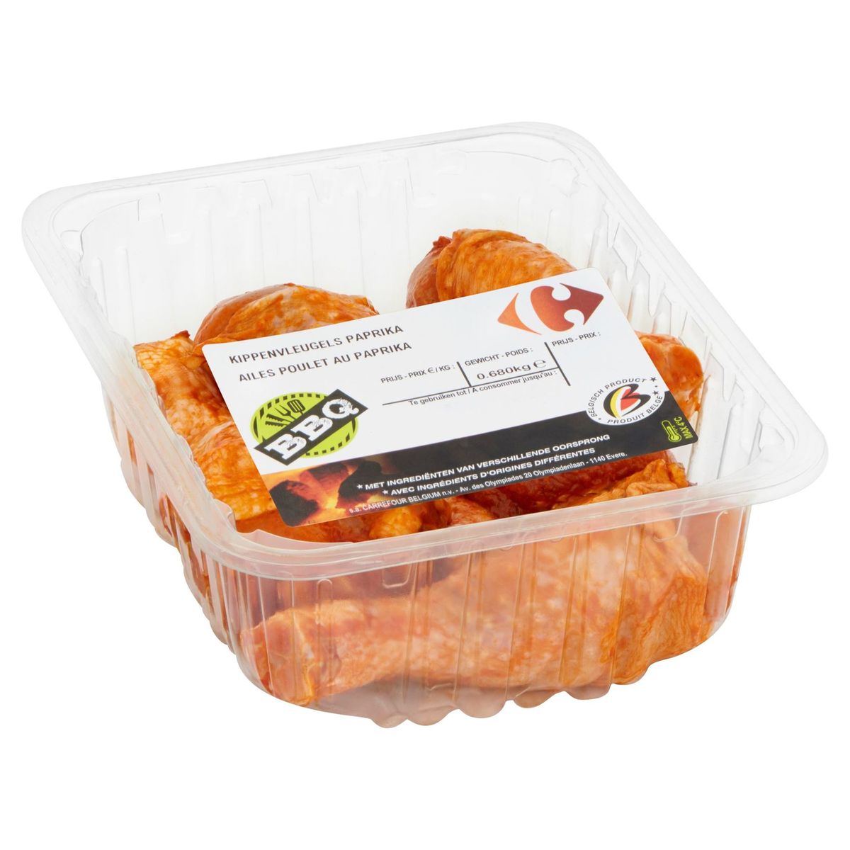 Carrefour BBQ Pilons de Poulet Paprika 0.600 kg
