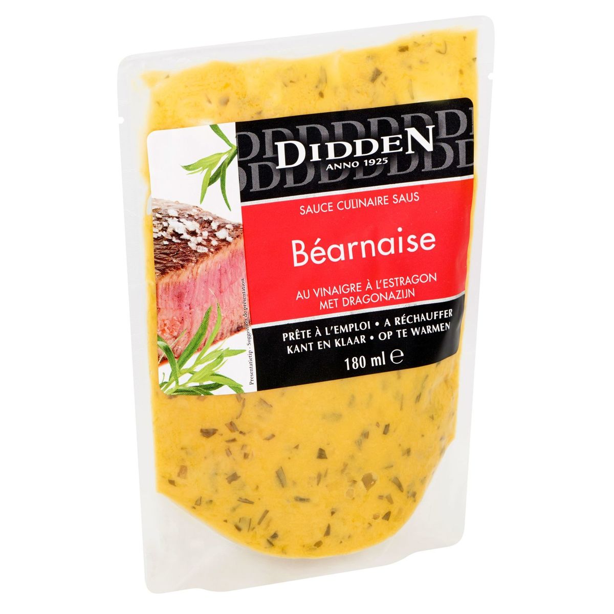 Didden Sauce Culinaire Béarnaise au Vinaigre à l'Estragon 180 ml