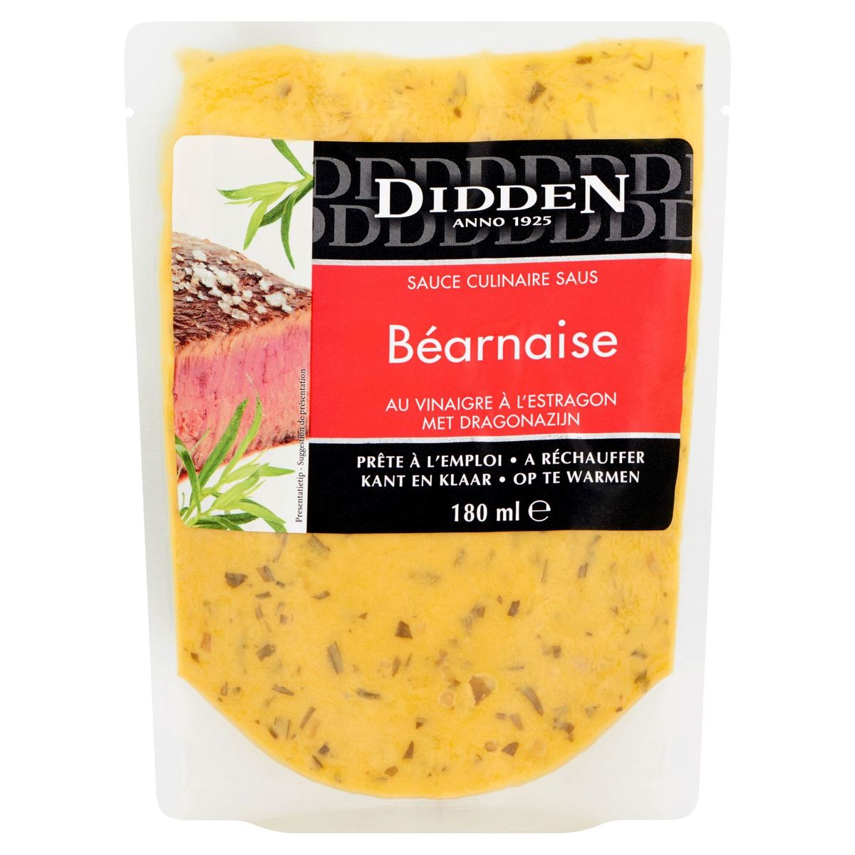 Didden Culinaire Saus Béarnaise met Dragonazijn 180 ml