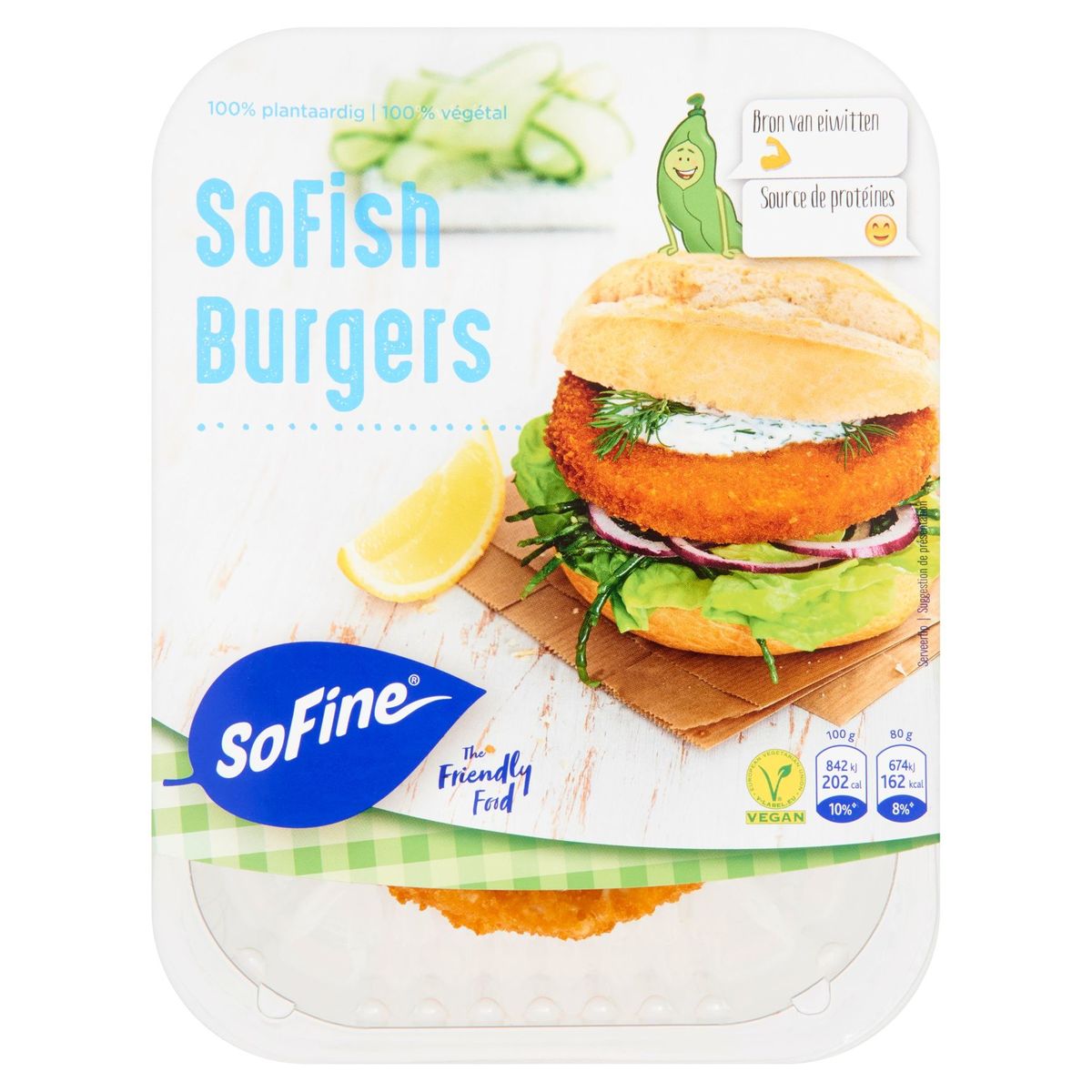 SoFine SoFish Burgers 2 x 80 g
