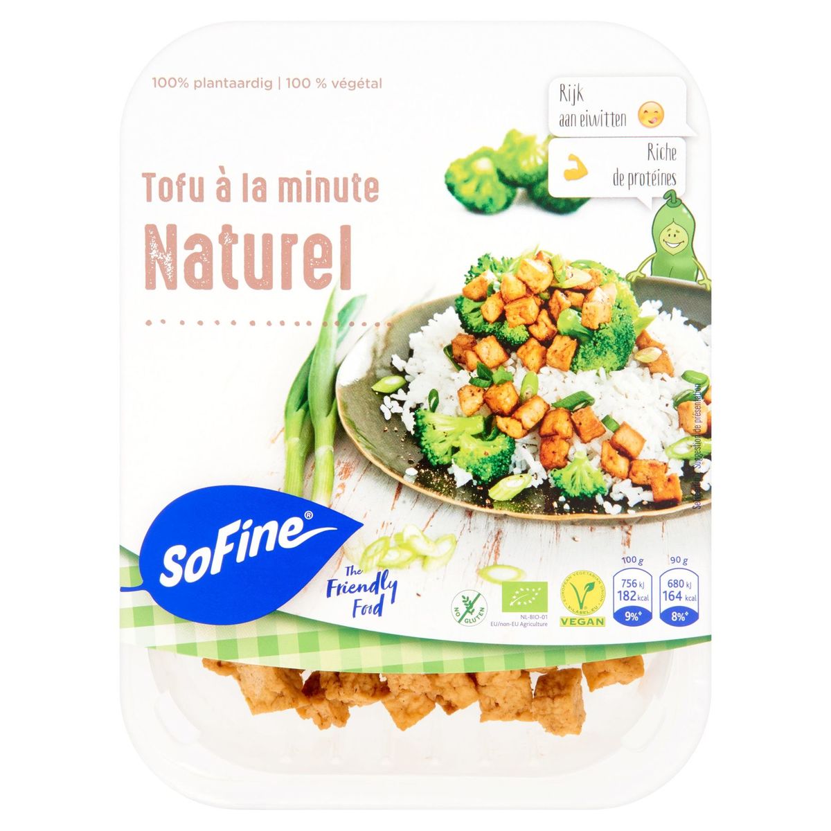 SoFine Tofu à la Minute Naturel 180 g