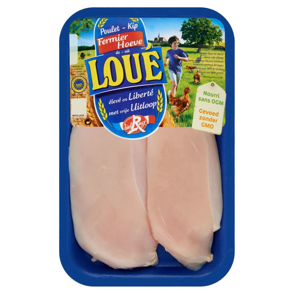 Label Rouge Hoevekipfilet uit Loué