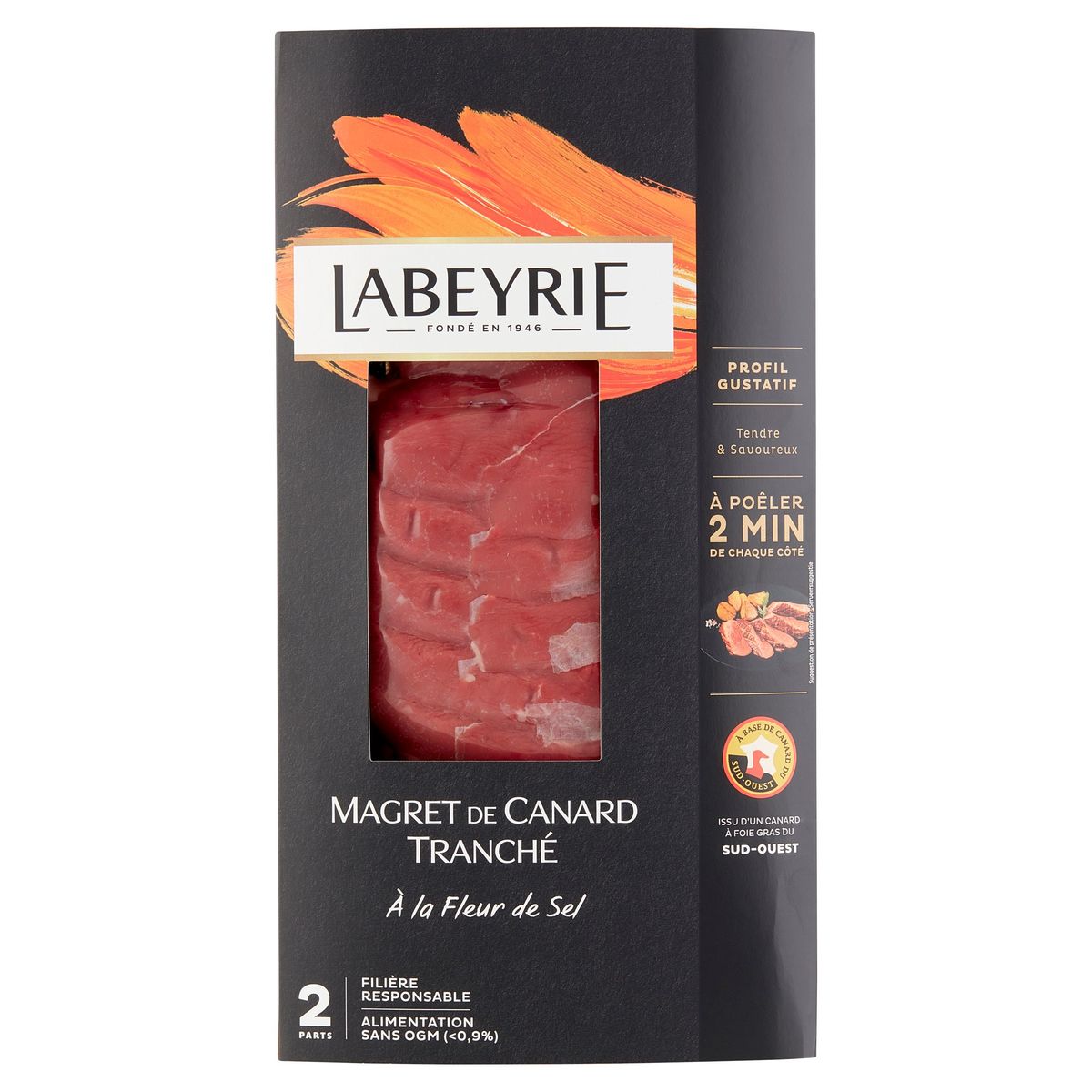 Labeyrie Magret de Canard Tranché 2 Pièces 240 g