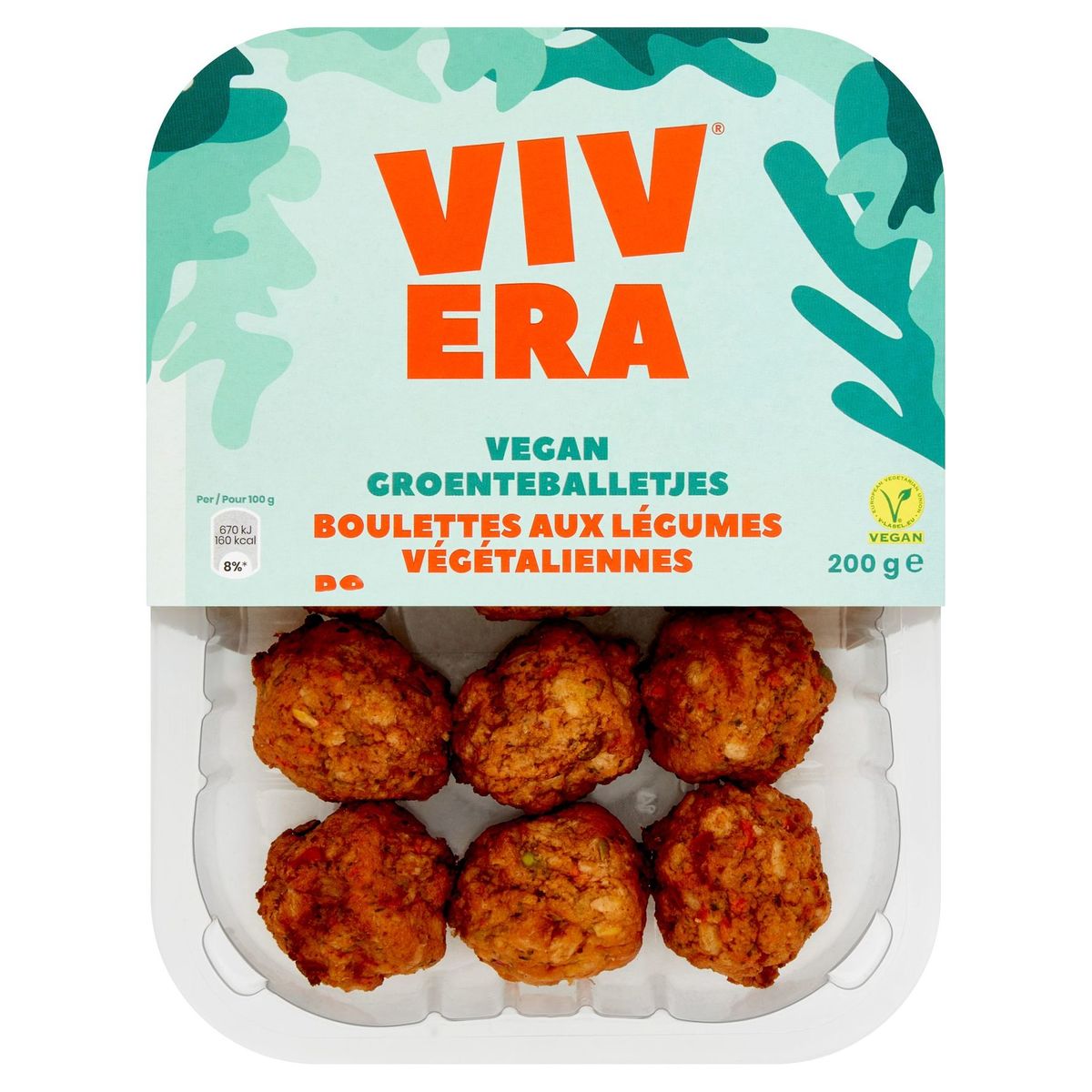 Vivera Boulettes aux Légumes Végétaliennes 200 g