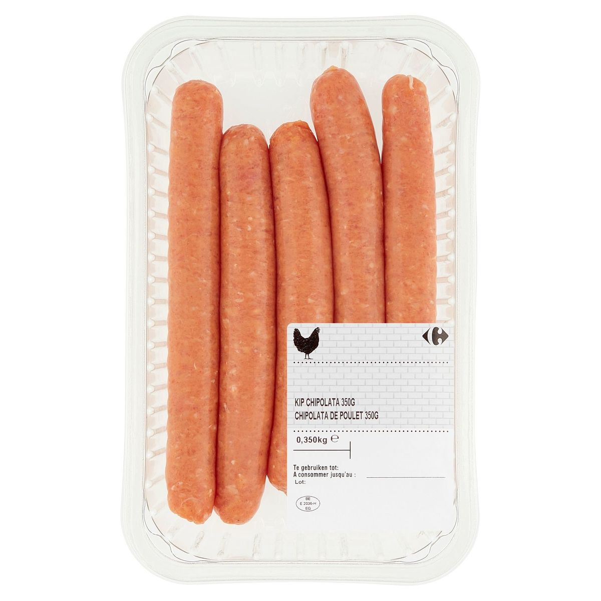 Carrefour Chipolata de Poulet 0.350 kg
