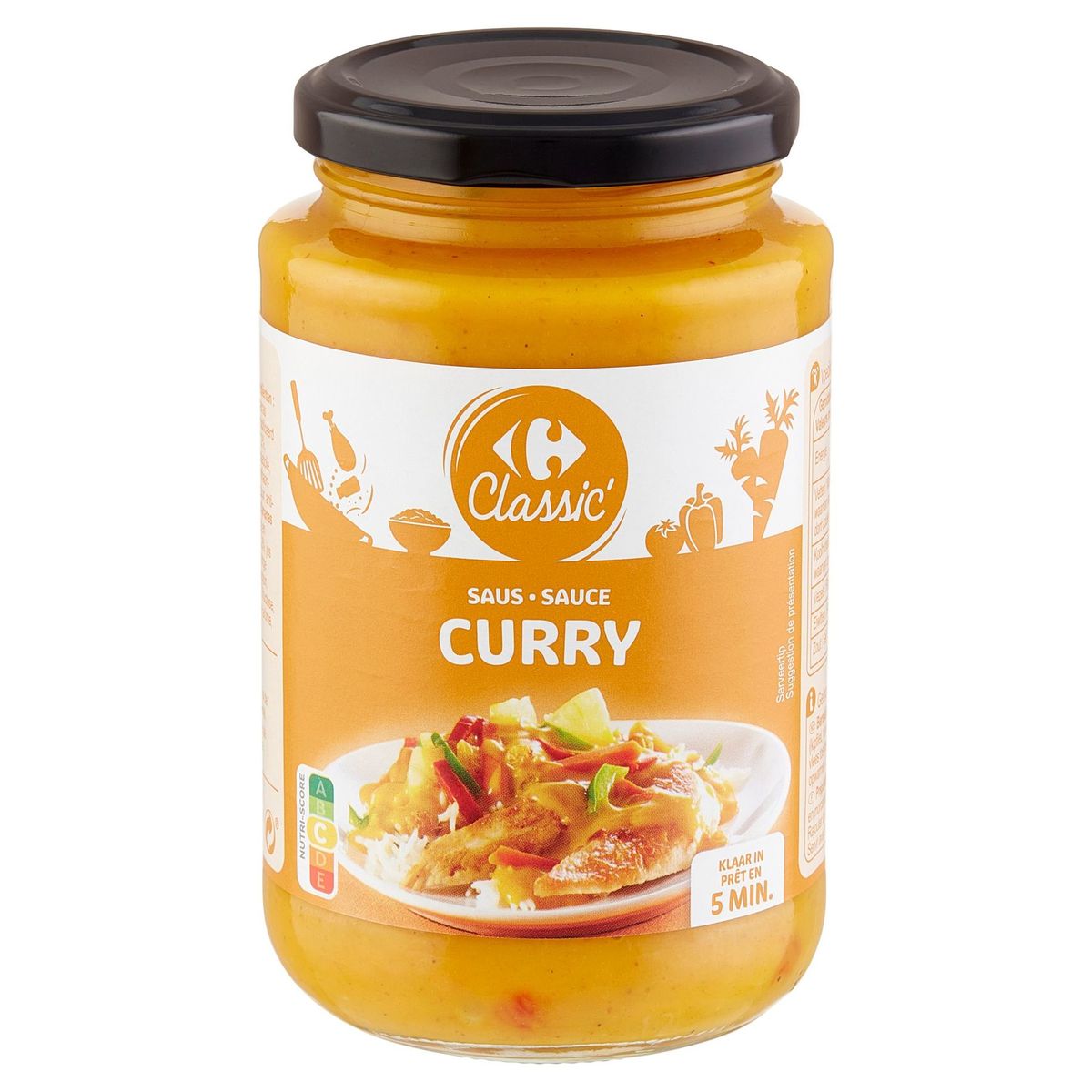 Carrefour Classic' Sauce Curry 435 g