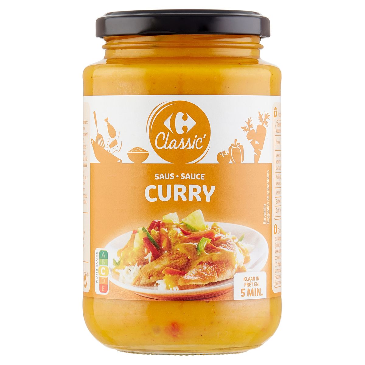 Carrefour Classic' Saus Curry 435 g