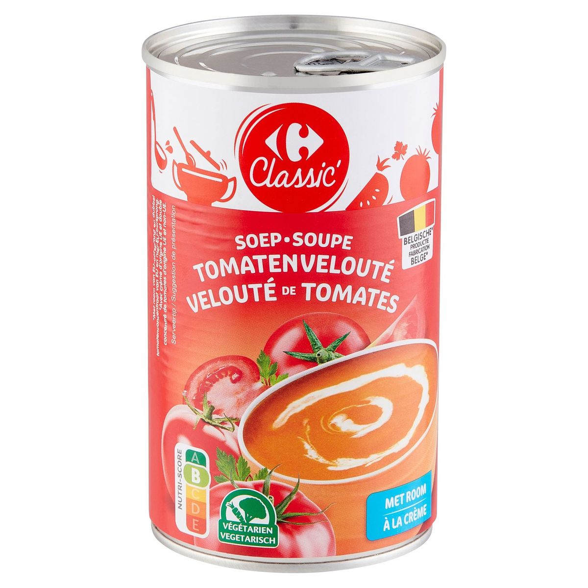 Carrefour Classic' Soupe Velouté de Tomates à la Crème 460 ml