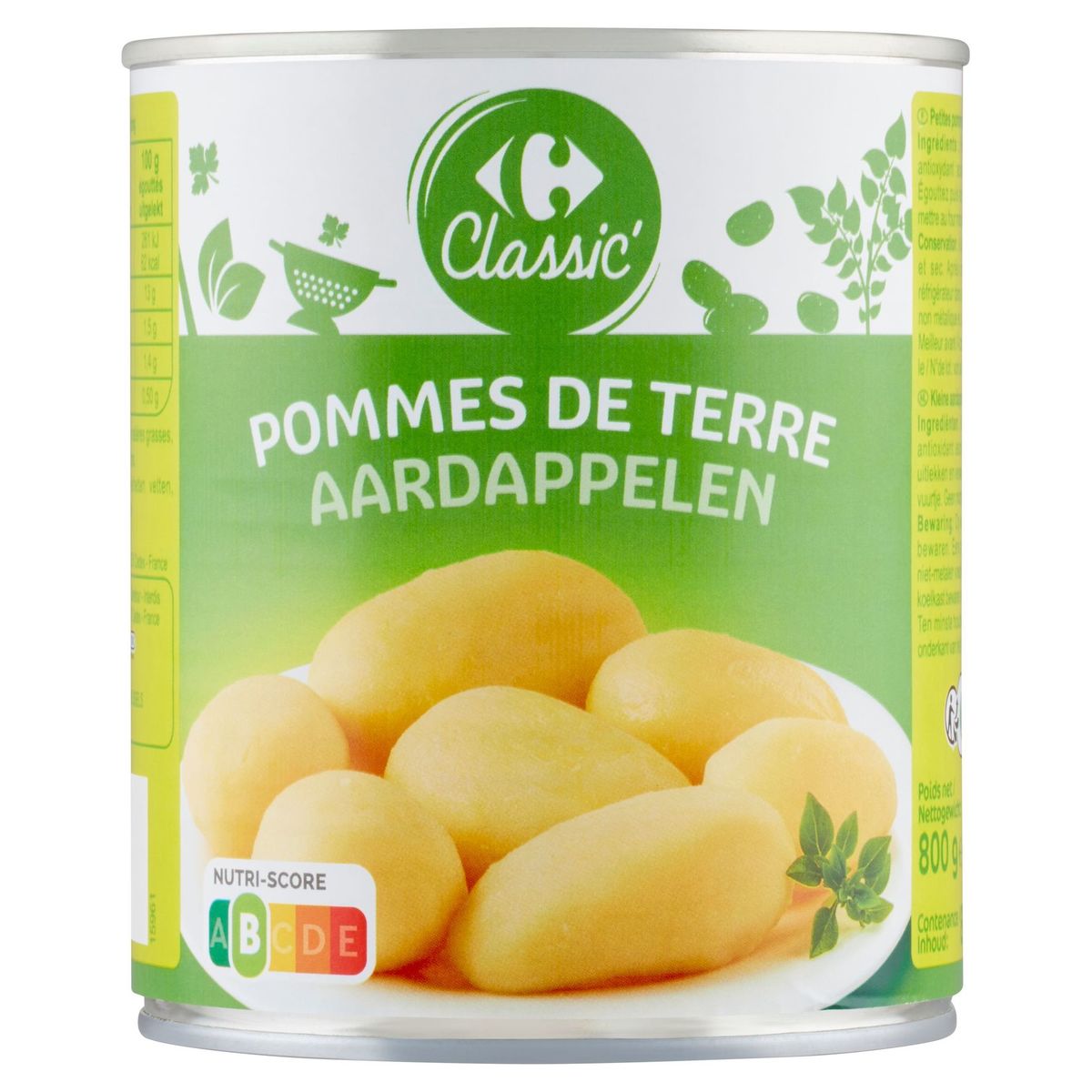 Pomme De Terre En Boite