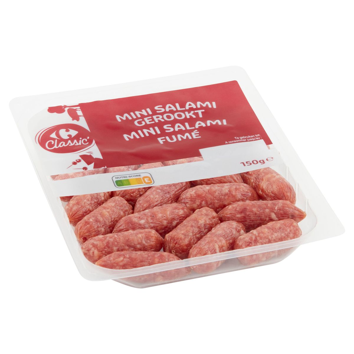 Carrefour Mini Salami Gerookt met Beukenhout 150 g