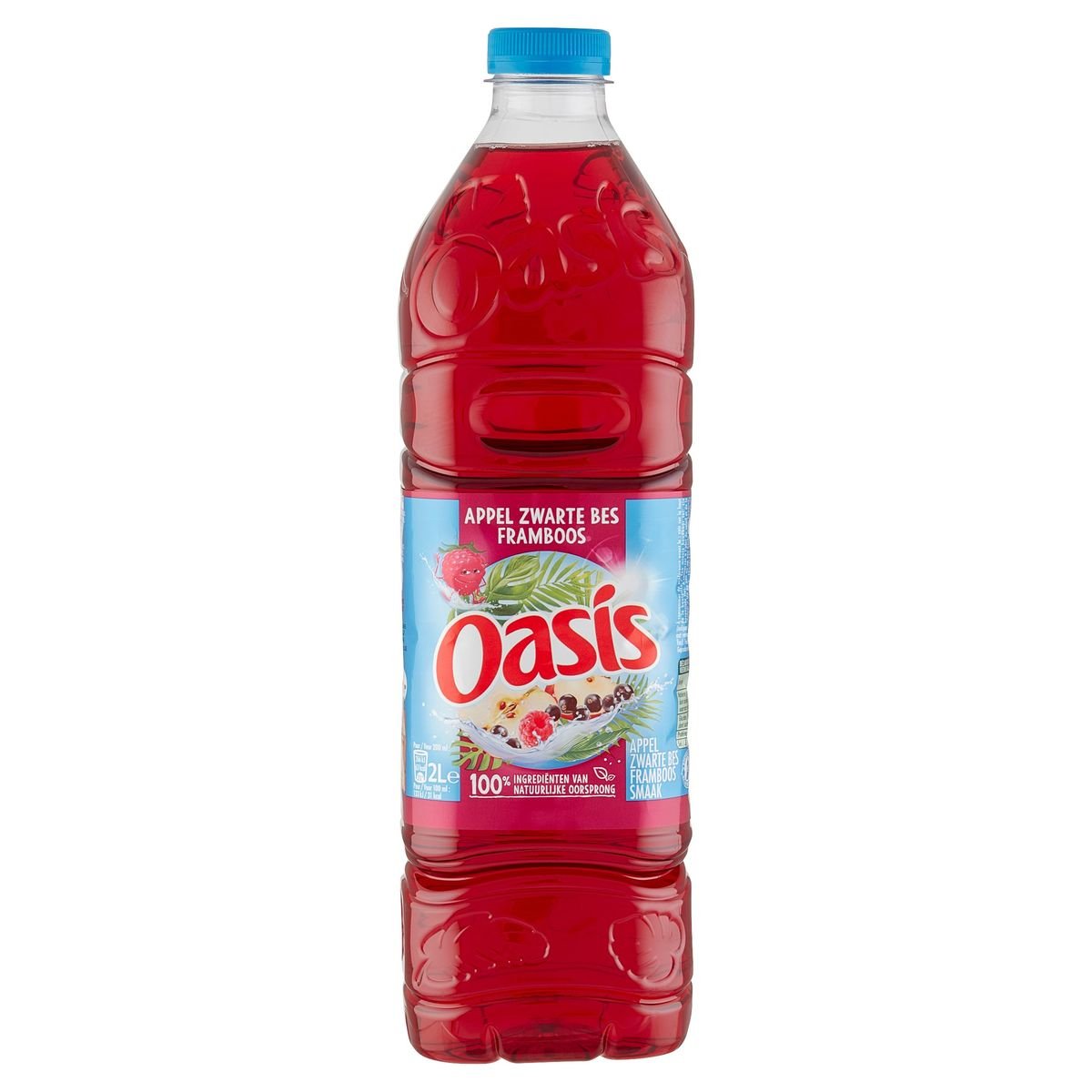 Oasis Appel Zwarte Bes Framboos 2 L