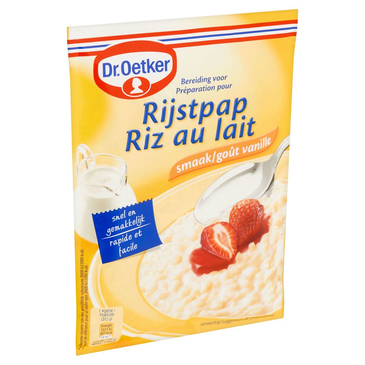 Dr. Oetker Rijstpap Vanille Smaak 125 g