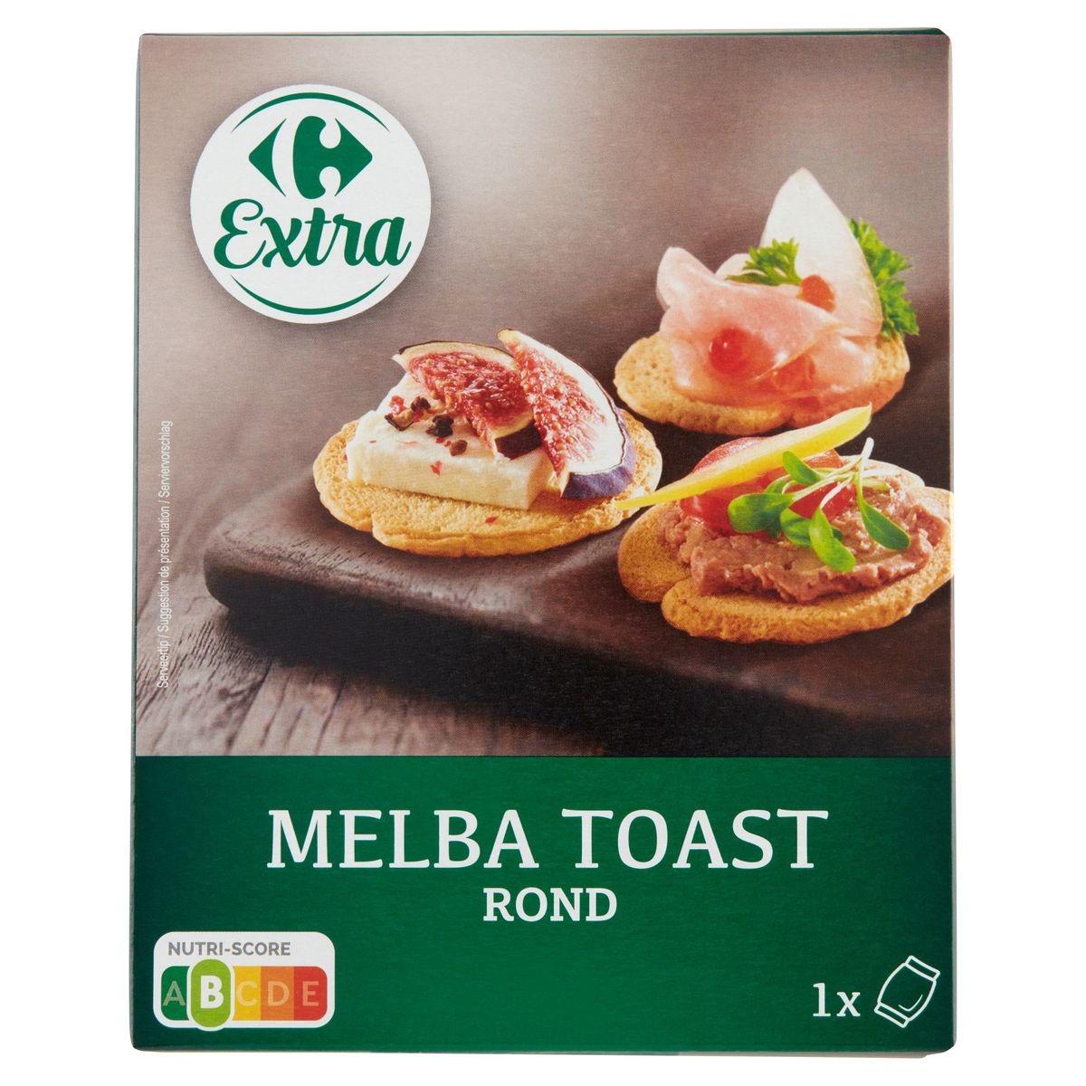 Carrefour Extra Melba Toast Rond 110 g