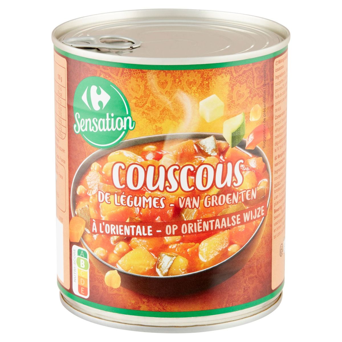 Carrefour Légumes pour Couscous 5 Légumes 800 g