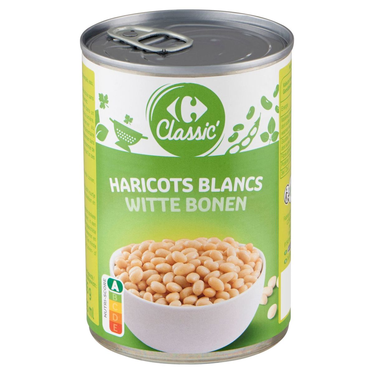 Carrefour Classic' Haricots Blancs 400 g