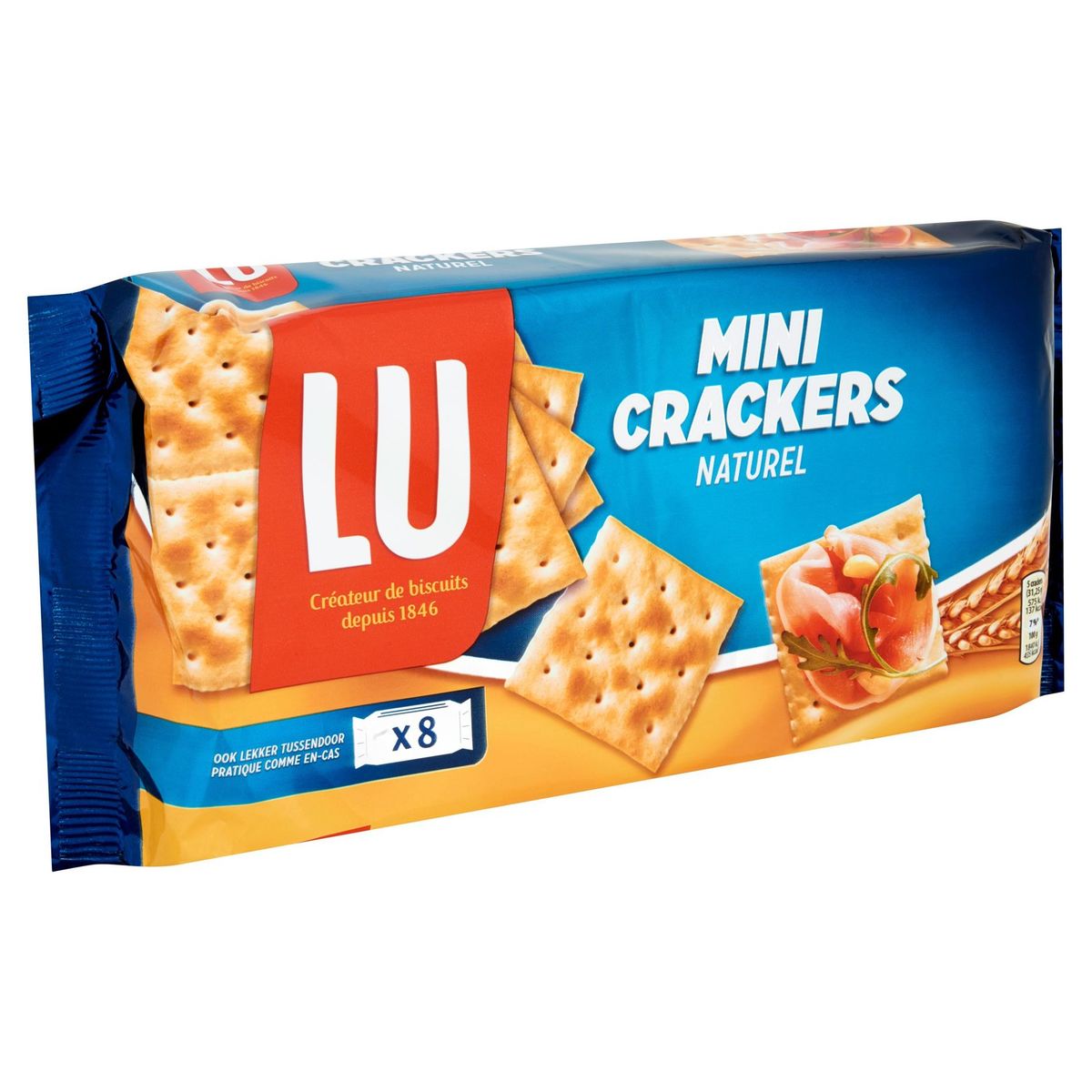 LU Mini Crackers Toastss Naturel 8 Sachets 250 g