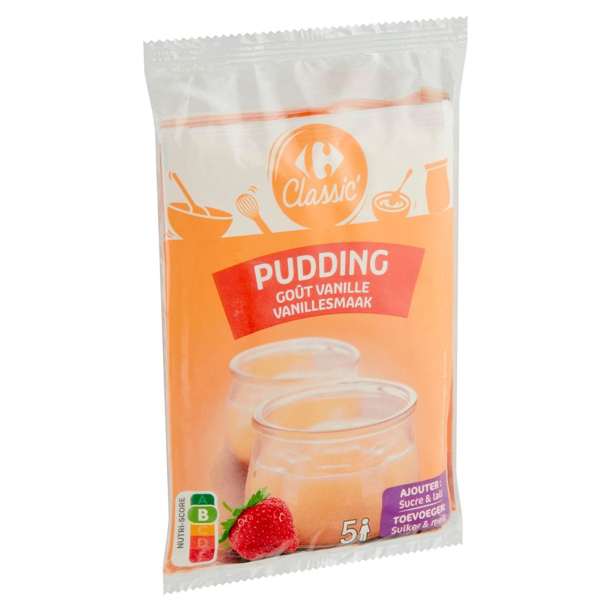 Carrefour Classic' Pudding Goût Vanille 46 g