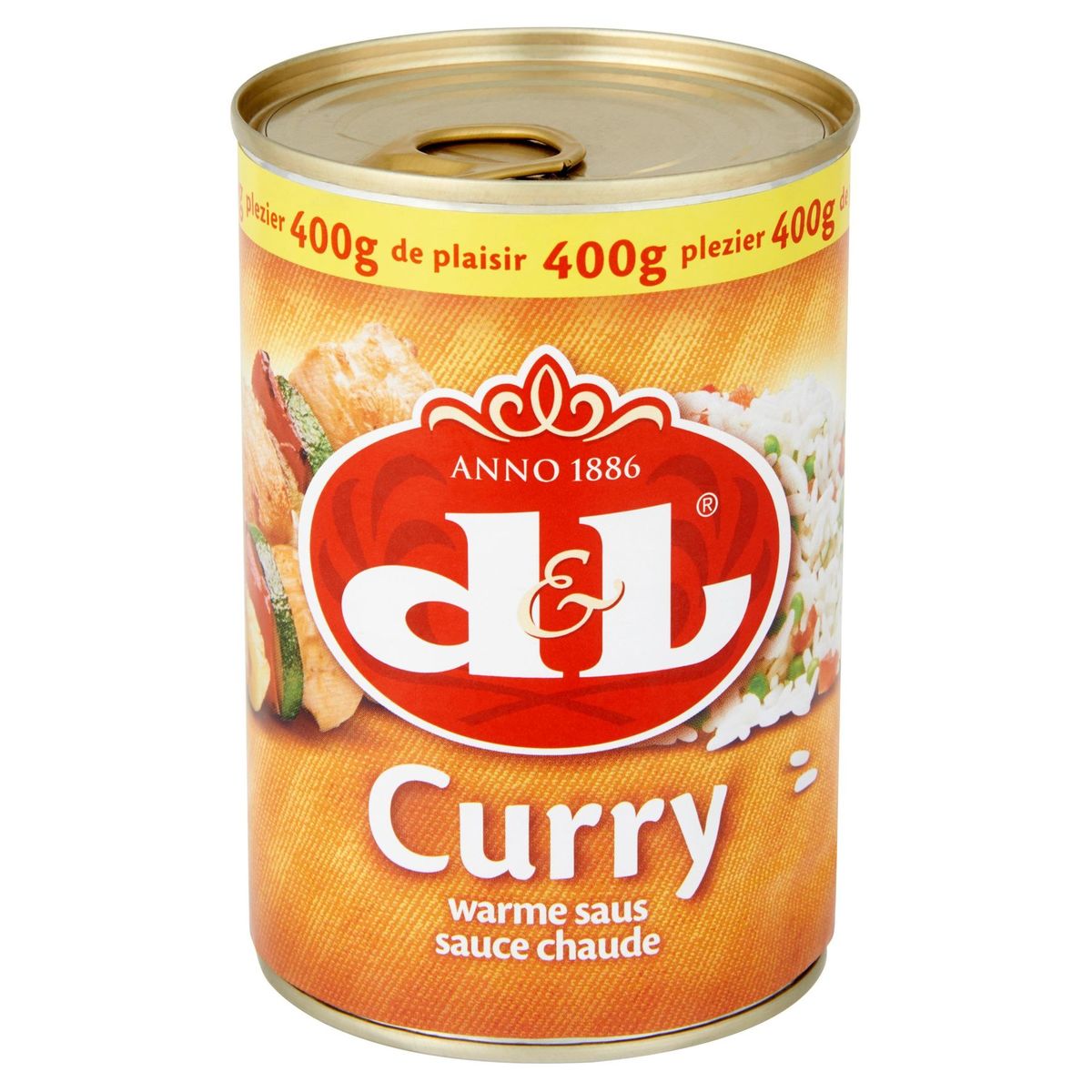 Devos Lemmens Curry Sauce Chaude 400 g