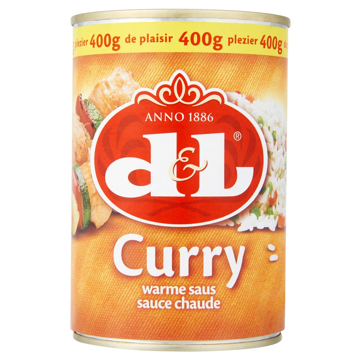 Devos Lemmens Curry Warme Saus 400 g