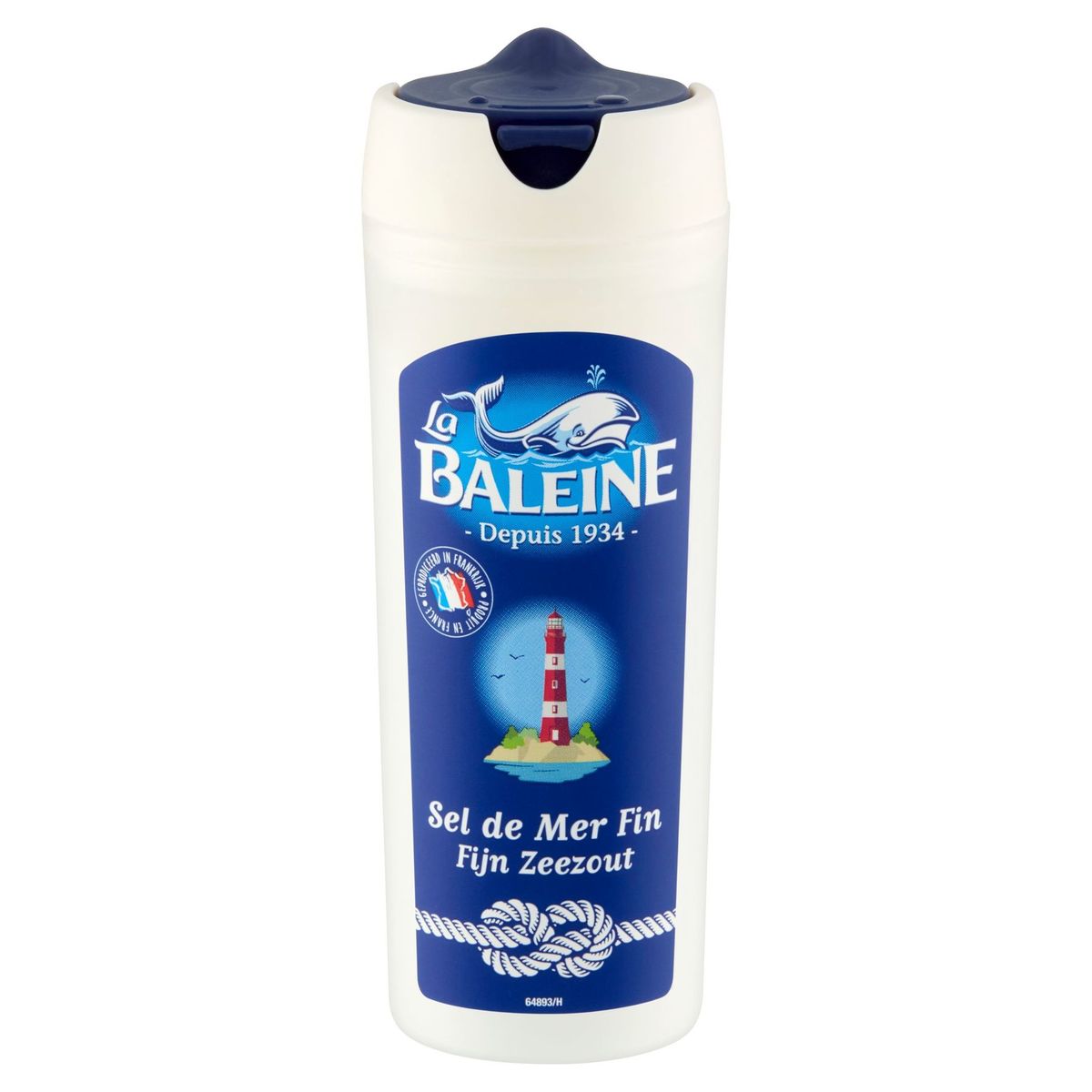La Baleine Zeezout Fijn 125 g Carrefour Site