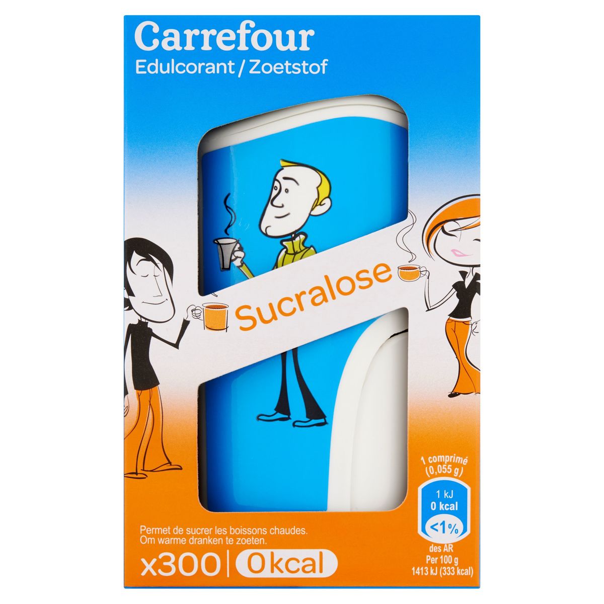 Carrefour Zoetstof Sucralose x 300 16.5 g