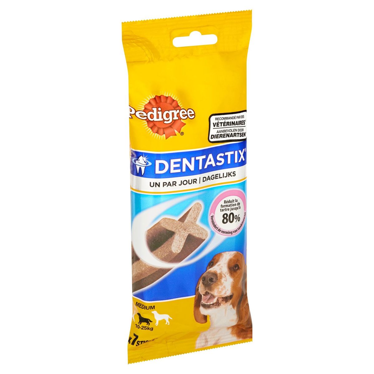 DentaStix Pedigree Snack Chien Un par Jour Medium 7 Pièces 180 g
