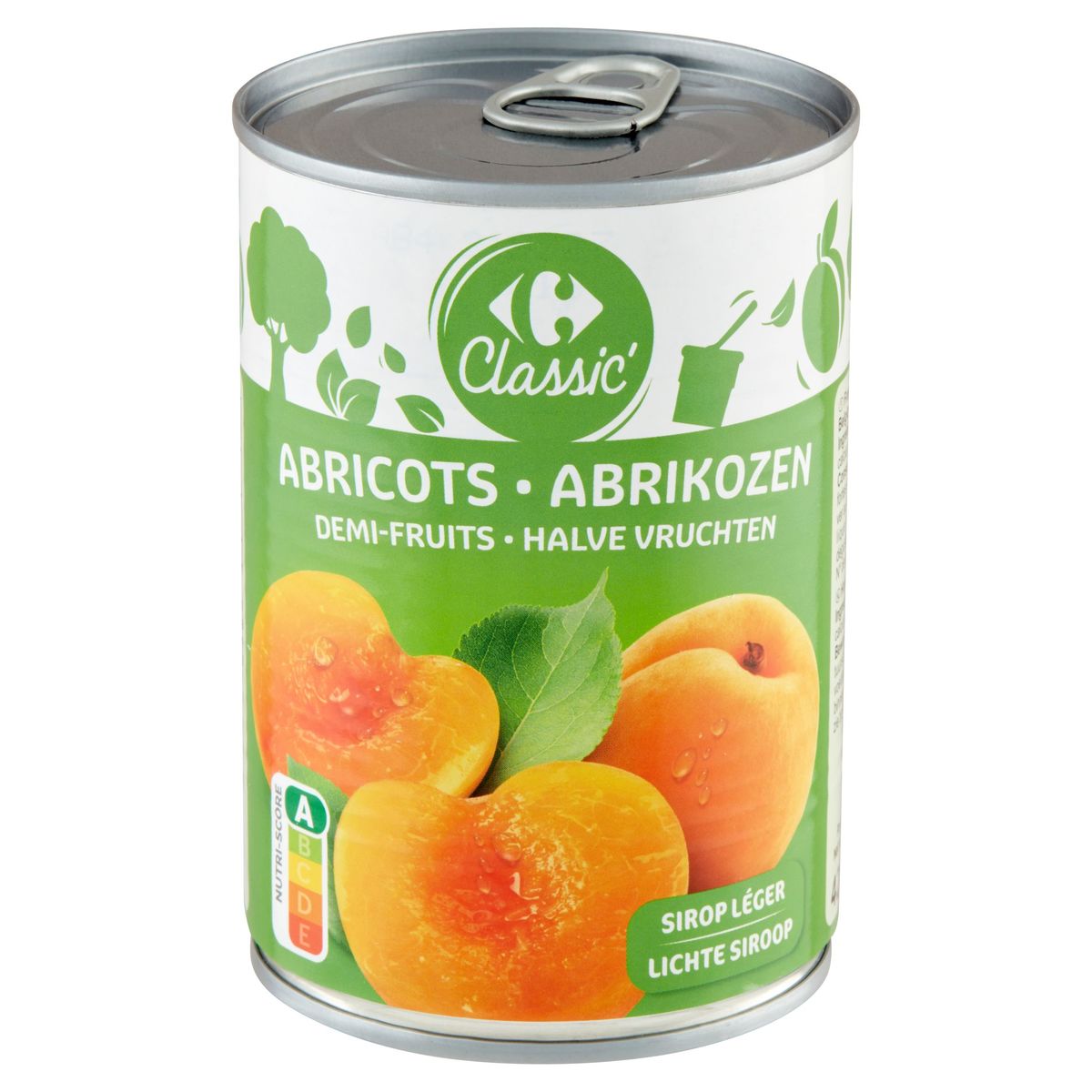 Carrefour Classic' Abricots Demi-Fruits 420 g