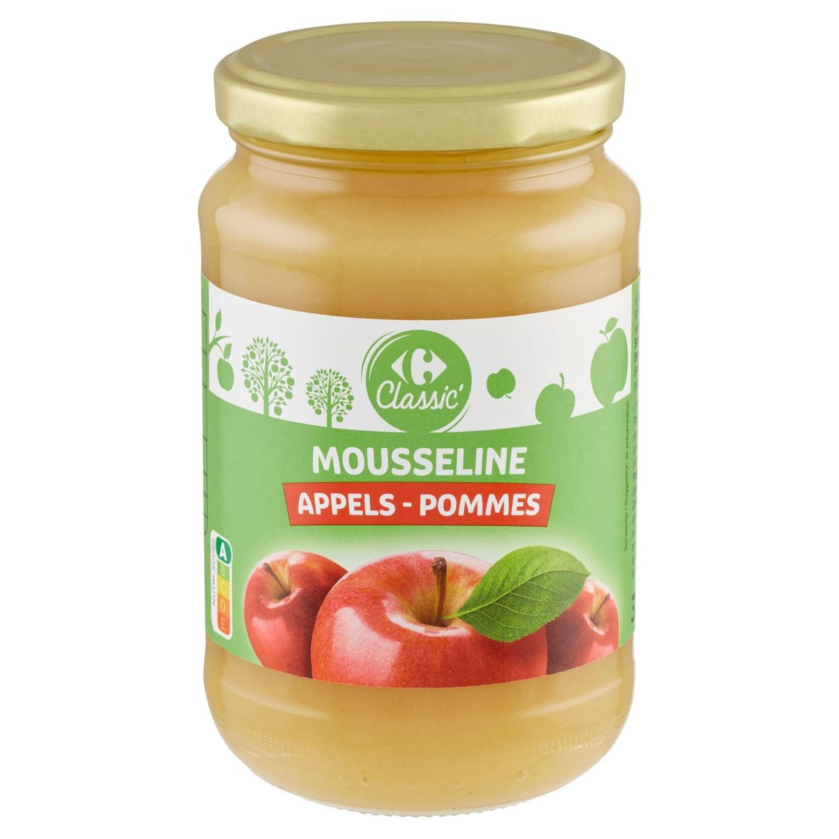 Carrefour Classic' Mousseline Appels 370 g