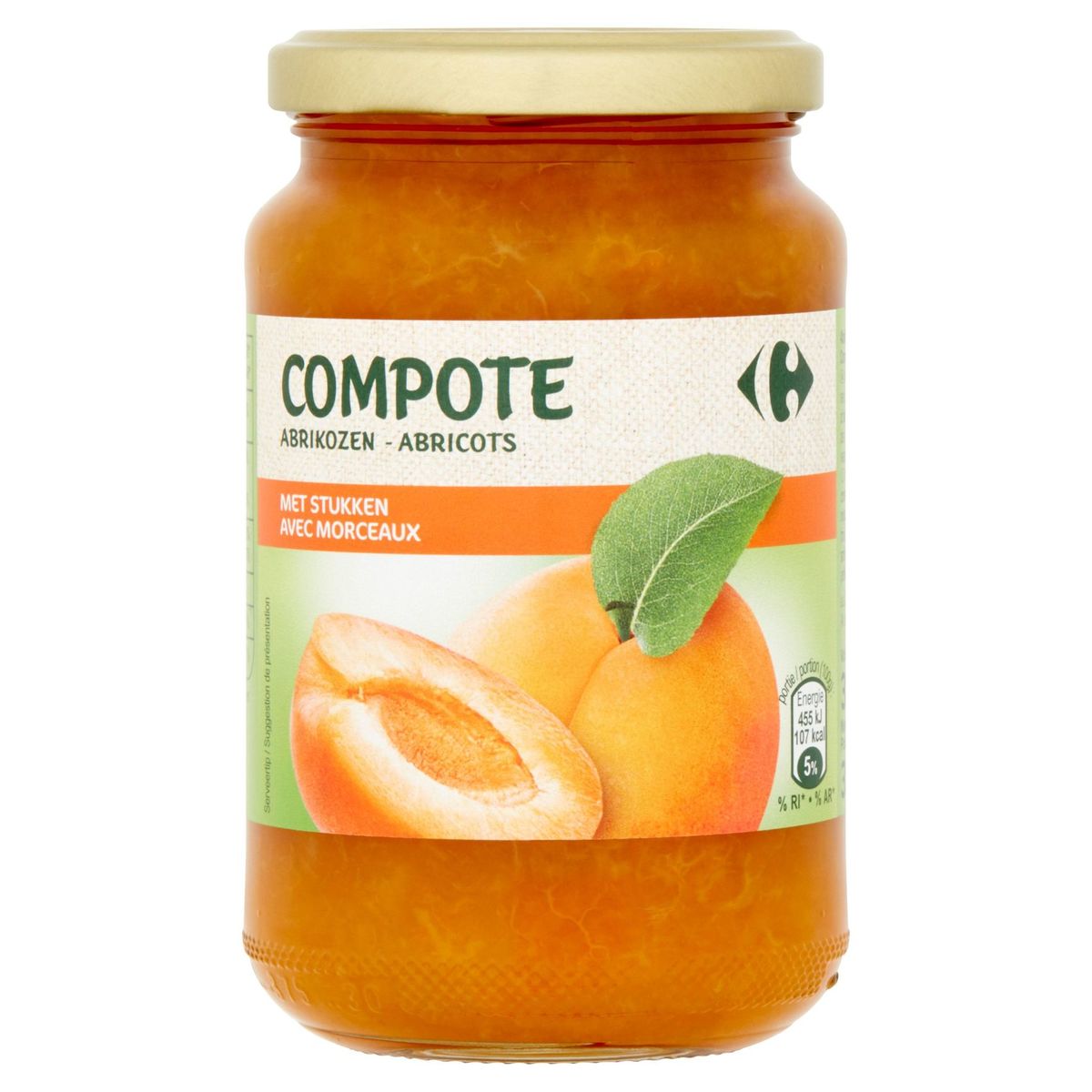 Carrefour Compote Abricots avec Morceaux 370 g Carrefour Site