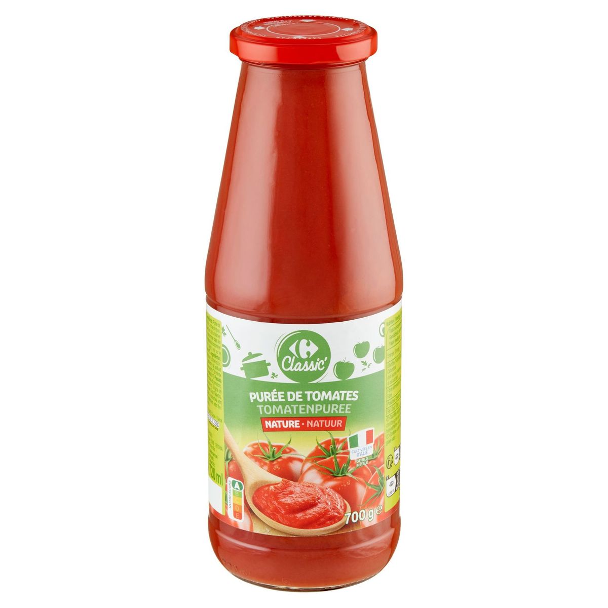 Carrefour Classic' Purée de Tomates Nature 700 g