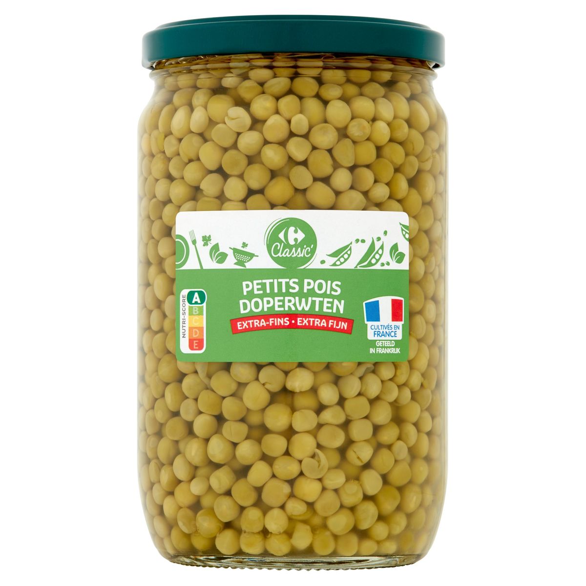 Carrefour Classic' Petits Pois Extra-Fins 660 g