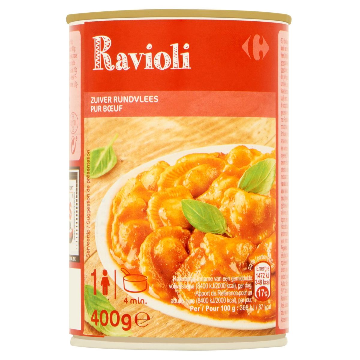 Carrefour Ravioli Pur Bœuf 400 g | Carrefour Site