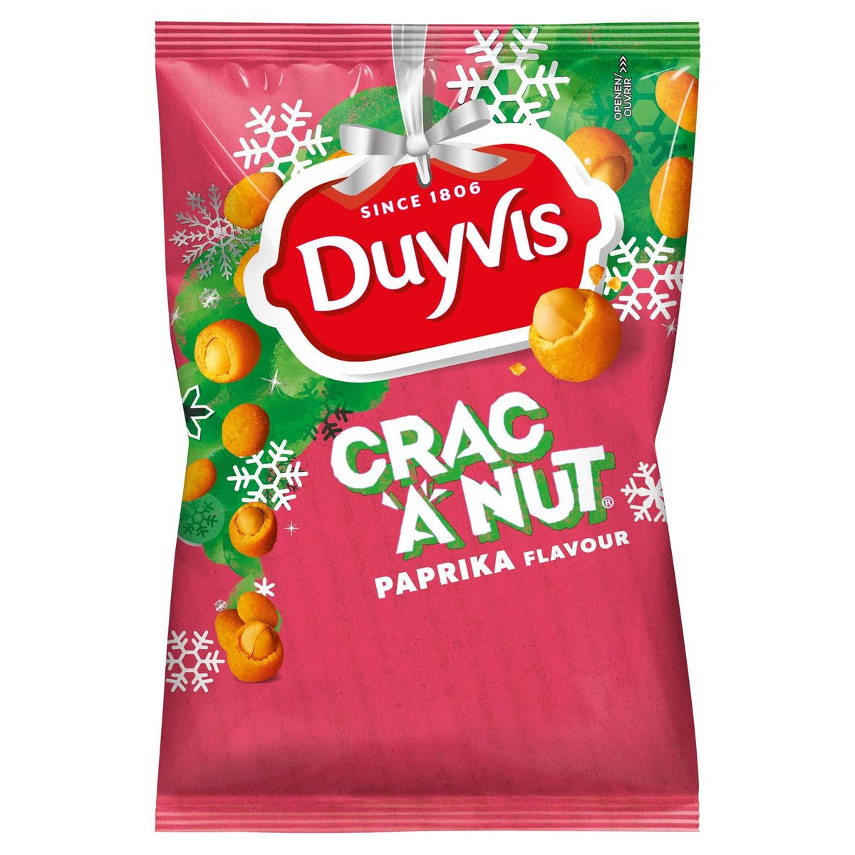 Duyvis Crac A Nut Cacahuètes Paprika Flavour 200 g