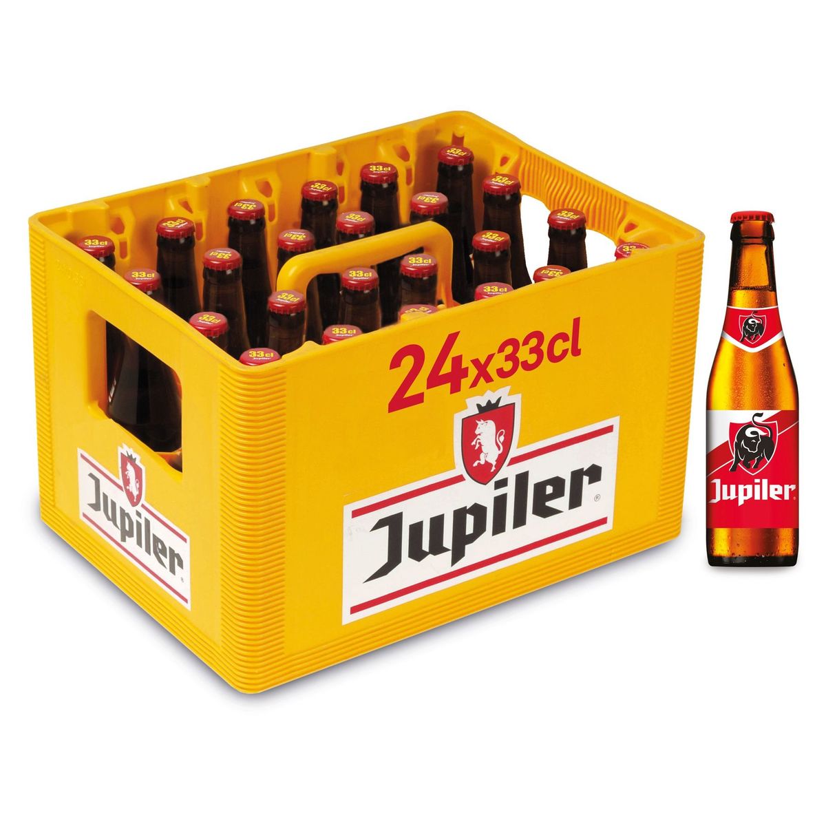 Jupiler Blond Bier Krat 24 x 33 cl