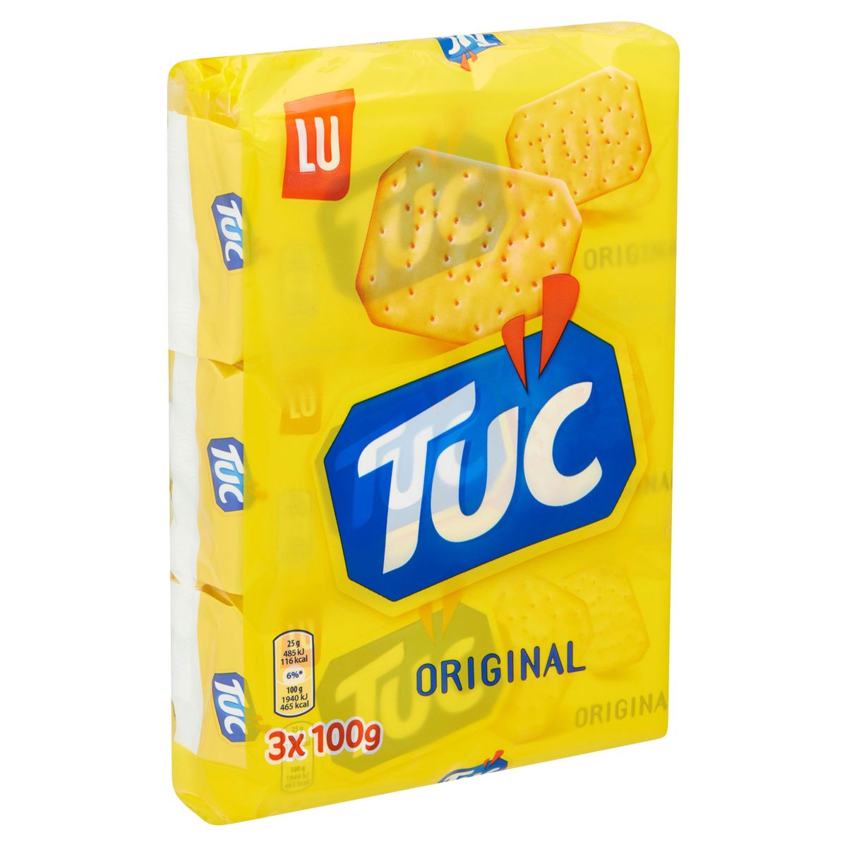 LU TUC Crackers Original Zout 3 x 100 g