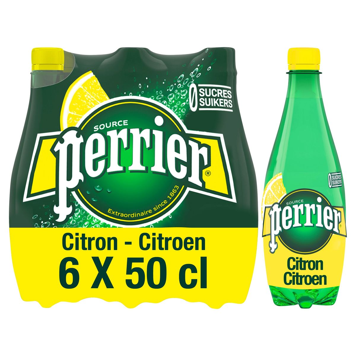 Commander : Perrier citron 50cl » Boissons - PAUL